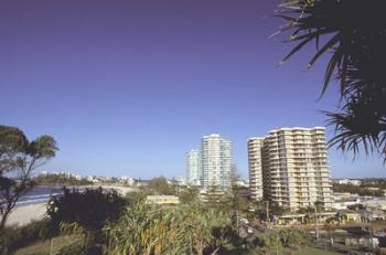 High-rises, Coolangatta, Gold Coast, Queensland, Australia | Obraz na stenu