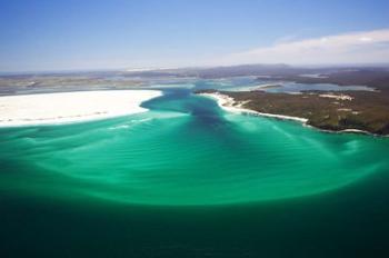 Parengarenga Harbor Entrance, and Kokota, Far North, Northland, New Zealand | Obraz na stenu