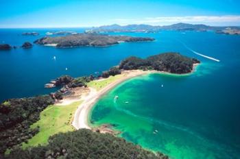 Motuarohia Island, Roberton Island, Bay of Islands, Northland, New Zealand | Obraz na stenu