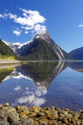 Mitre Peak, Milford Sound, Fjordland National Park, South Island, New Zealand | Obraz na stenu