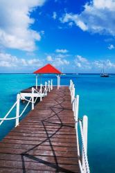 Dock in St Francois, Guadeloupe, Puerto Rico | Obraz na stenu