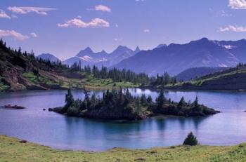 Sunshine Region, Island lake, Banff National Park, Alberta, Canada | Obraz na stenu