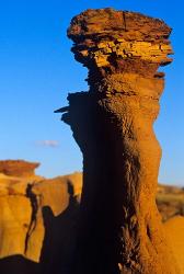 Sandstone rock, Dinosaur Provincial Park, Alberta | Obraz na stenu