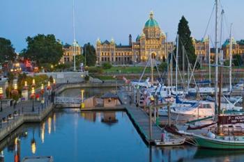 The Inner Harbor at Victoria, British Columbia | Obraz na stenu