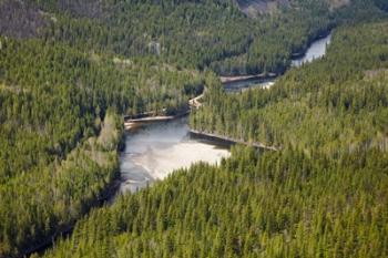 Clearwater River and Valley, Wells Gray, British Columbia | Obraz na stenu