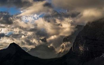 Sunrise over Karwendel Mountains | Obraz na stenu