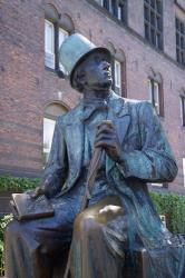 Statue of Hans Christian Andersen | Obraz na stenu