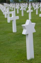 France, Normandy, WWII cemetery | Obraz na stenu