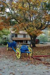 Vivarais Railway Stop and Wagon | Obraz na stenu