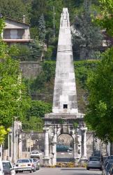 Pyramid in Vienne, Isere Isere, France | Obraz na stenu