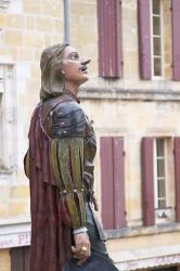 Statue of Cyrano de Bergerac, Dordogne, France | Obraz na stenu