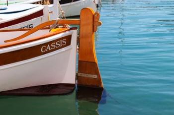 Traditional Boat with Wooden Rudder | Obraz na stenu