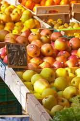 Market Stalls with Produce, Sanary, France | Obraz na stenu