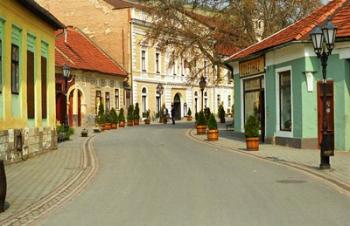 Main Street, Tokaj, Hungary | Obraz na stenu