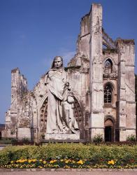 Ruins of St Bertin Abbey, St Omer, France | Obraz na stenu