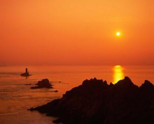 Pointe du Raz at Sunset, Brittany, France | Obraz na stenu