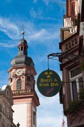 The Hauptstrasse, Heidelberg, Germany | Obraz na stenu