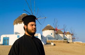 Famous Windmills, Mykonos, Greece | Obraz na stenu