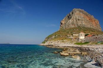 Greece, Peloponnese, Rock of Monemvasia | Obraz na stenu