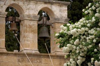 Kera Monastery Bell Tower, Crete, Greece | Obraz na stenu