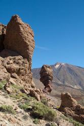 Spain, Tenerife, Las Canadas, Volcanic rock | Obraz na stenu