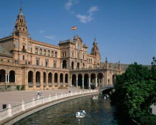 Plaza De Espana, Seville, Andalusia, Spain | Obraz na stenu