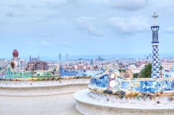 Park Guell Terrace, Barcelona, Spain | Obraz na stenu