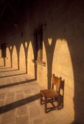 Bellver Castle Chair and Arches, Palma de Mallorca, Balearics, Spain | Obraz na stenu