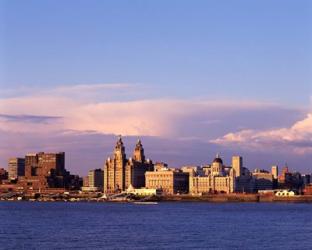 Liverpool Skyline, Merseyside, England | Obraz na stenu