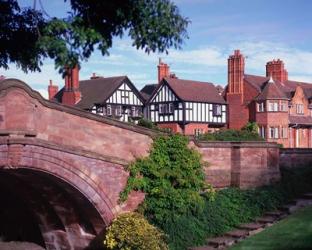 The Dell, Port Sunlight Village, Wirral, Merseyside, England | Obraz na stenu