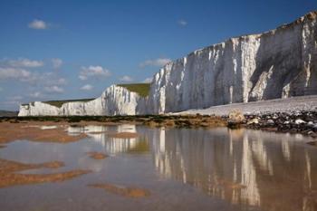 Seven Sisters Chalk Cliffs, Birling Gap, East Sussex, England | Obraz na stenu