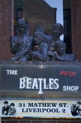 The Beatles Shop, Mathew Street, Liverpool, England | Obraz na stenu