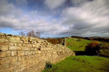 2nd Century Roman Wall, Hadrian's Wall, Northumberland, England | Obraz na stenu