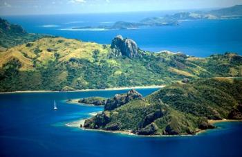 Kuata and Wayasewa Islands, Yasawa Group, Fiji | Obraz na stenu