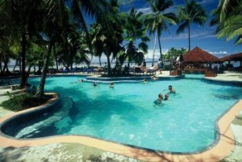 Swimming Pool, Warwick Fiji Resort, Coral Coast, Fiji | Obraz na stenu