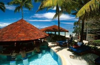 Pool, Warwick Fiji Resort, Coral Coast, Fiji | Obraz na stenu