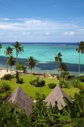 Crusoe's Retreat and coral reef, Coral Coast, Viti Levu, Fiji | Obraz na stenu