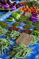 Sigatoka Produce Market, Sigatoka, Coral Coast, Viti Levu, Fiji | Obraz na stenu