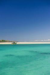 Turquoise waters of Blue Lagoon, Fiji, South Pacific | Obraz na stenu