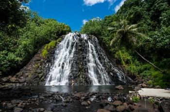 Kepirohi Waterfall, Pohnpei, Micronesia | Obraz na stenu