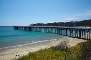 Jetty And William Randolph Hearst Memorial Beach, California | Obraz na stenu