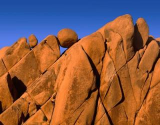 Monzonite Granite Boulders At Sunset, Joshua Tree NP, California | Obraz na stenu