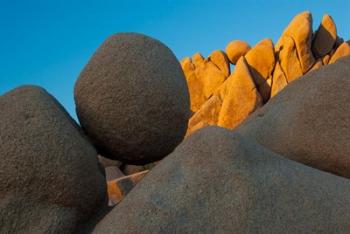 California Joshua Tree National Park Jumbo Rocks At Sunset | Obraz na stenu