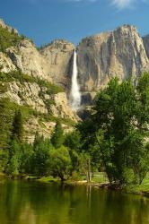 Upper Yosemite Falls, Merced River, Yosemite NP, California | Obraz na stenu