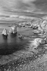 Rocky Coastline At Soberanes Point (BW) | Obraz na stenu