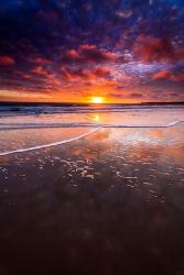 Warm Sunset From Ventura State Beach | Obraz na stenu