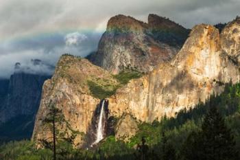 Last Light On Bridalveil Fall, California | Obraz na stenu