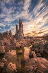 Tufas At Sunset On Mono Lake | Obraz na stenu