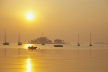 Tavern Island at Sunrise, Rowayton, Connecticut | Obraz na stenu