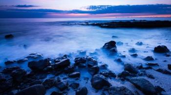 Surf At Dusk, Kailua-Kona, Hawaii | Obraz na stenu